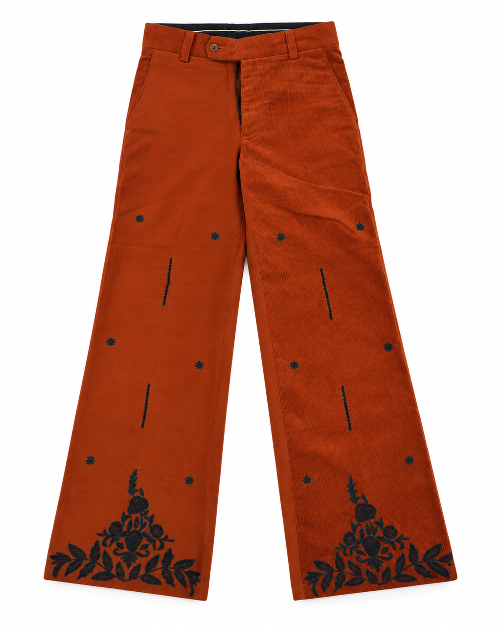 Dual Fabric Trousers