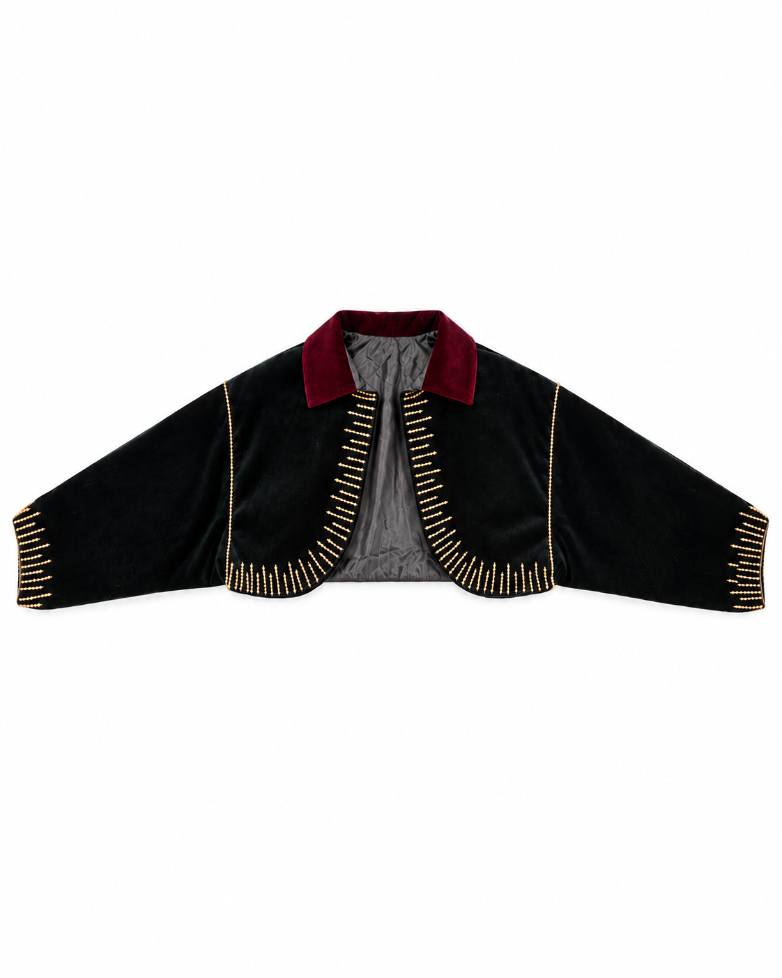 Velvet Cropped Jacket