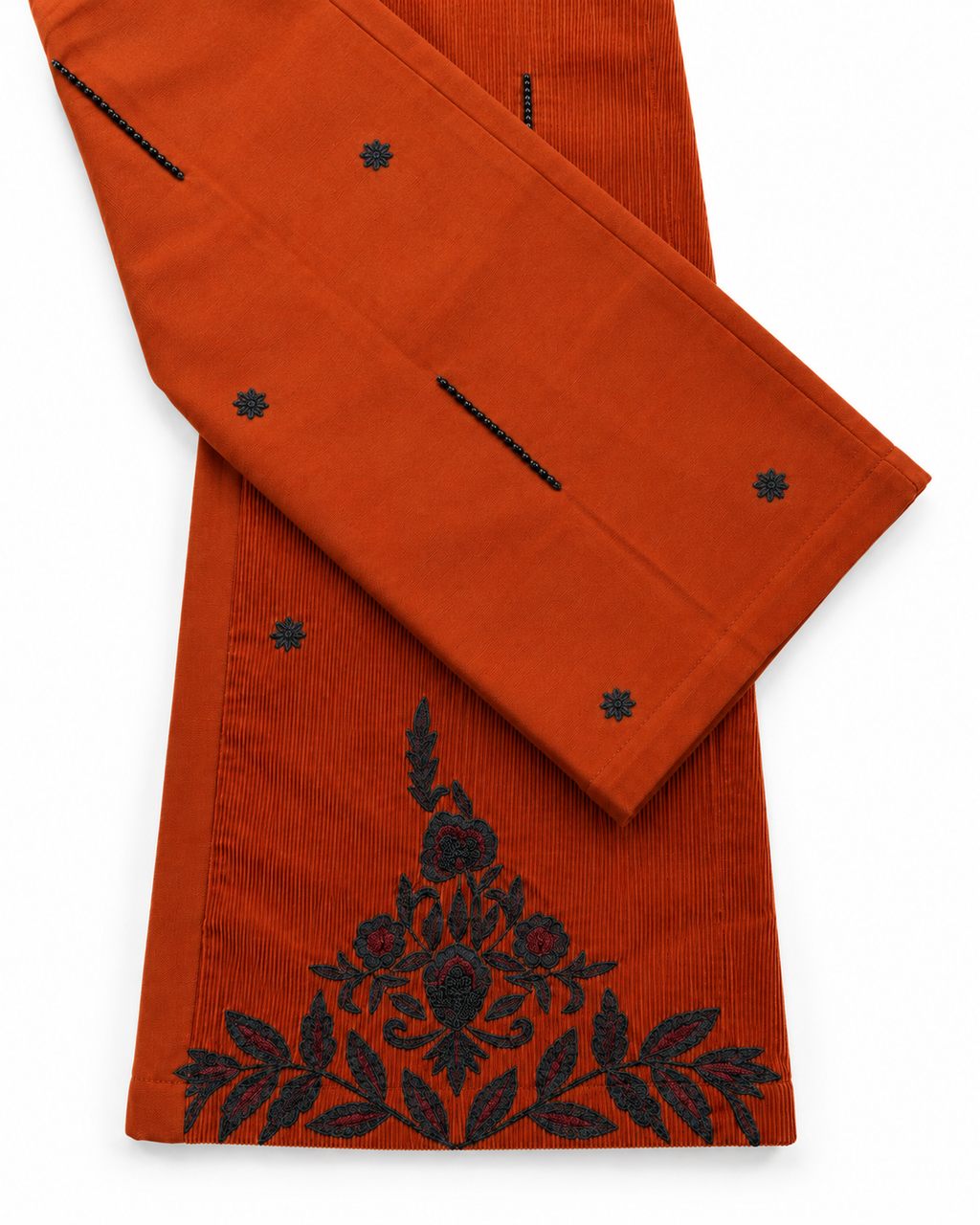 Dual Fabric Trousers