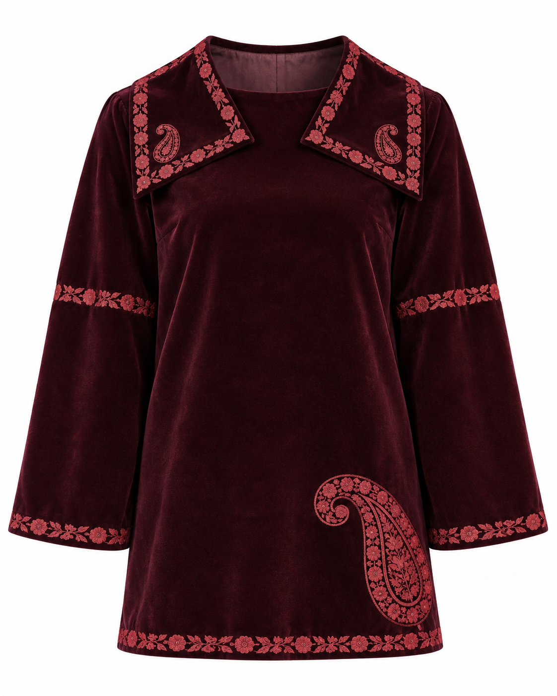Velvet Monochromatic Dress