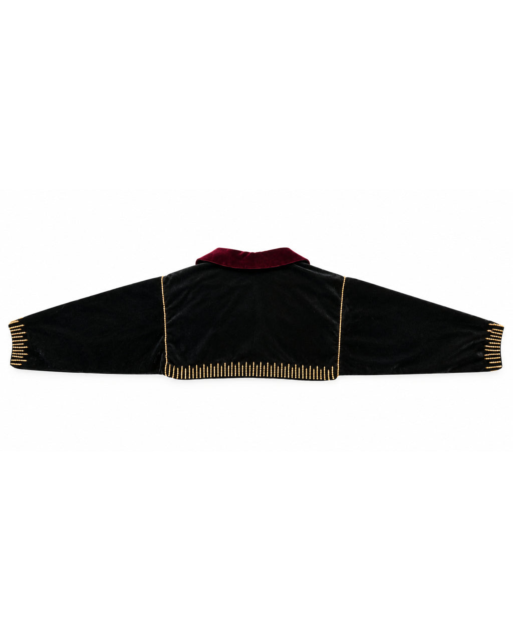Velvet Cropped Jacket
