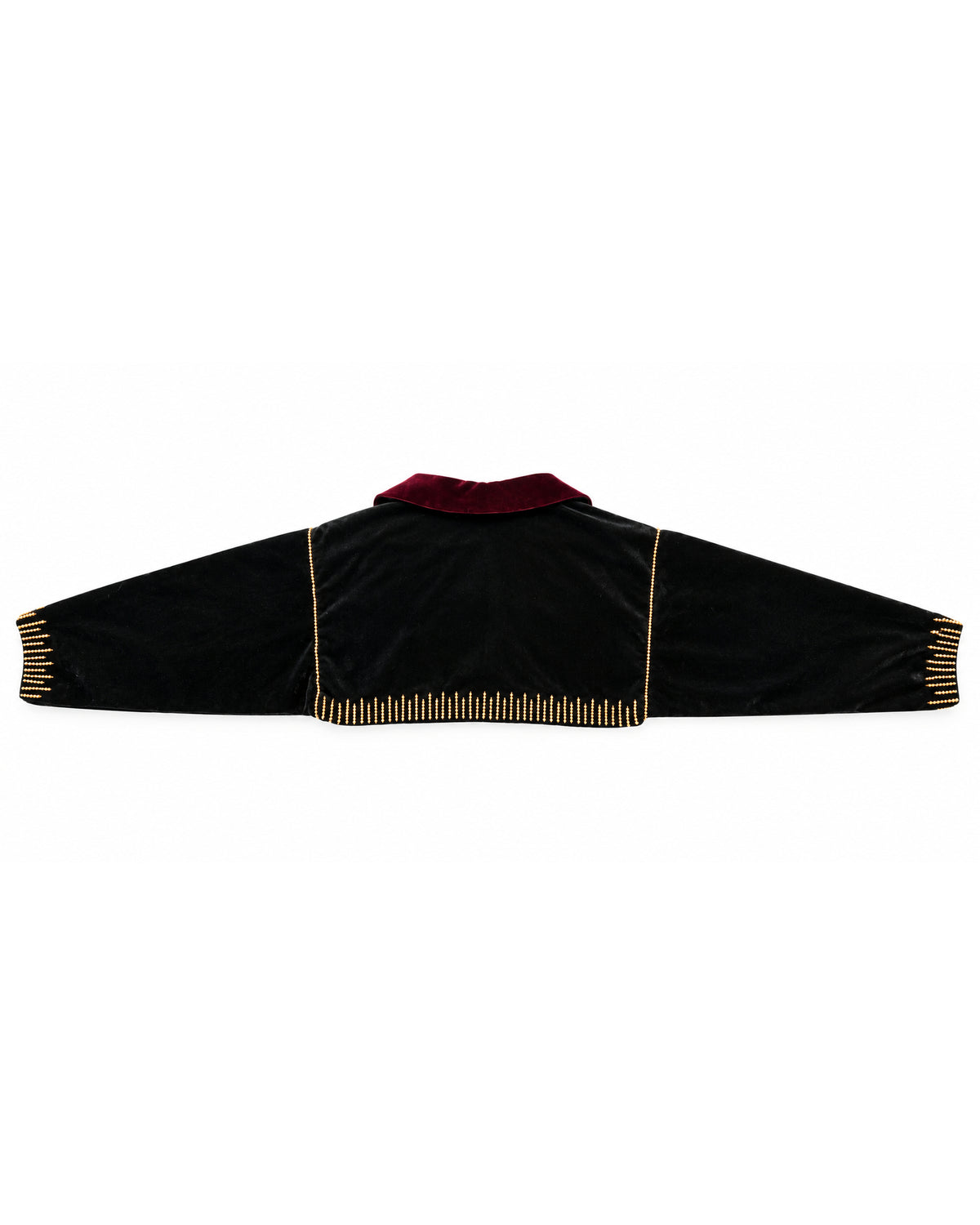 Velvet Cropped Jacket